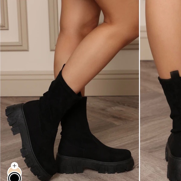 Black boots for sale - Picture 4 of 4